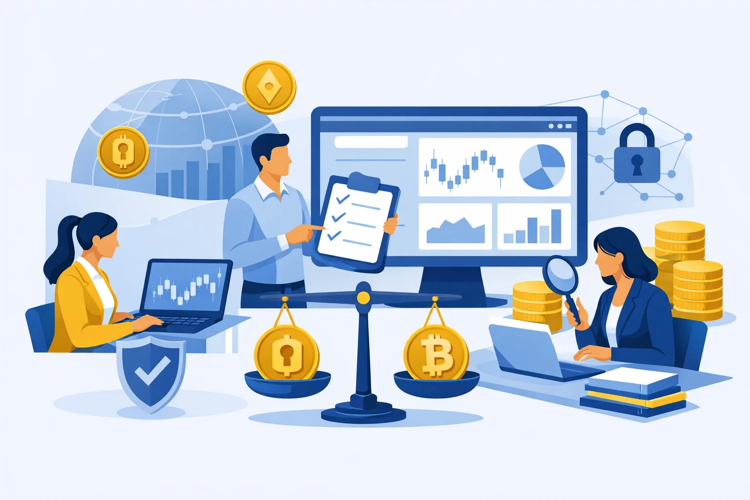 Cómo elegir una plataforma de intercambio de criptomonedas para equipos de cumplimiento empresarial