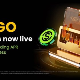 WEEX Launches USDGO Flexible Staking With Industry-Leading APR, Expanding Its Full-Suite Staking Product
