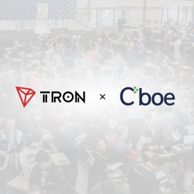 TRON DAO celebra el debut del ETF de TRX apostado canario (Ticker: TRXS) con la campana de cierre de Cboe en Chicago