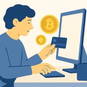 Cómo comprar criptomonedas con tarjeta bancaria