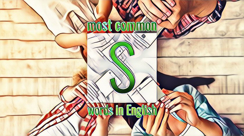 List of Common English Words Starting with the Letter S