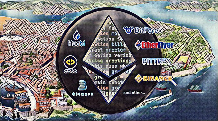Crypto exchanges ready to support the Ethereum hard fork