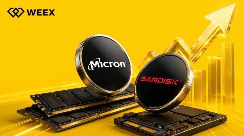 Memory Chip “Supercycle” Sends Micron and SanDisk Soaring in 2026. WEEX Opens the Trade to Everyone Through Tokenized Stocks