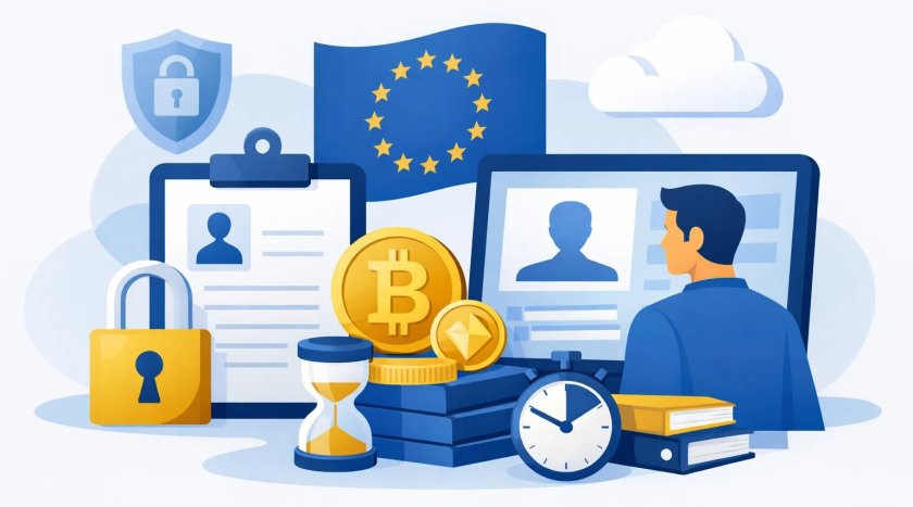 Normas de conservación KYC en exchanges cripto UE